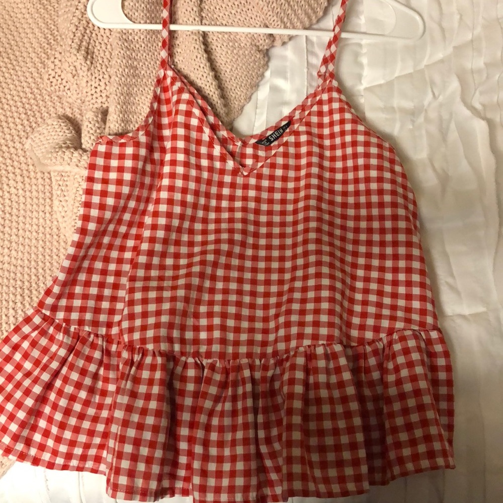 Shein flair tank